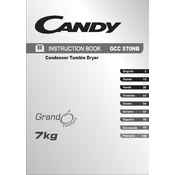 Candy GCC 570NB-S manual cover