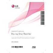 LG WH14NS40 WH14NS40.AVAU10B Writer manual cover