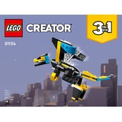 LEGO 31124-2 Construction Set manual cover