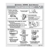 Toyota Sienna Auto Access Seat 2015 Minivan