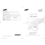 Samsung F6030 Series TV manual cover