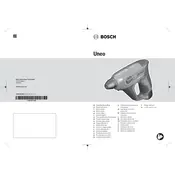 Bosch Uneo Hammer manual cover