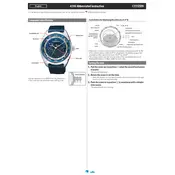 Citizen 4398 Watch manual cover