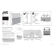 JVC LT-49C898 manual cover