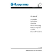 Husqvarna PP 480 HF Saw manual cover