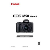 Canon EOS M50 Mark II manual cover