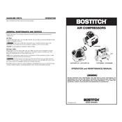 Bostitch CAP1545PT-OL Compressor manual cover