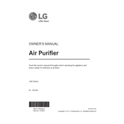 LG U9CV1C U9CV1C.AWHEUS Purifier manual cover