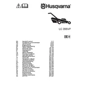 Husqvarna LC 356VP Pressure Washer manual cover