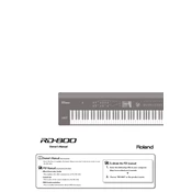 Roland RD800 manual cover