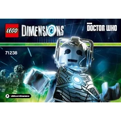 LEGO Doctor Who 71238-1 Construction Set manual cover