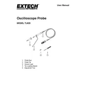 Flir Extech TL620 Oscilloscope Probe manual cover