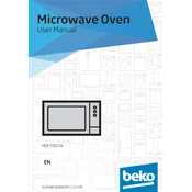 Beko MOF20110X manual cover