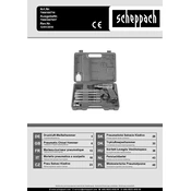 Scheppach 7906100716 Chisel Hammer manual cover