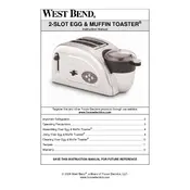 West Bend L5769 78822 Toaster manual cover