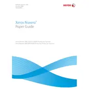 Xerox Nuvera 100MX Printer manual cover