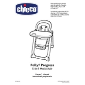 Chicco Polly Progress Chair manual cover