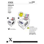 Xerox Phaser 8400 525-Sheet Feeder Printer manual cover