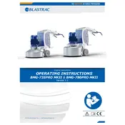 Blastrac BMG-735PRO MKII Grinder manual cover