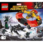 LEGO Thor 76084-1 Construction Set manual cover