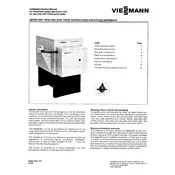 Viessmann Vitola-Biferral-E Series 13516 Gas Burner Boiler