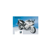 BMW F 800 ST 2010 Motorcycle manual cover