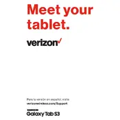 Samsung Galaxy Tab S3 Verizon SM-T827VZKAVZW Tablet manual cover