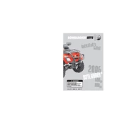 Rotax Outlander 650 EFI 2006 Vehicle manual cover