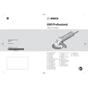 Bosch 0 601 7C9 060 Grinder manual cover