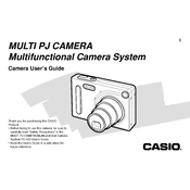 Casio Multi PJ Camera Camera manual cover