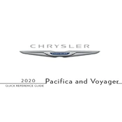 Chrysler Pacifica Hybrid 2020 Minivan manual cover