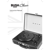 Bush PHK-M41 Turntable manual cover