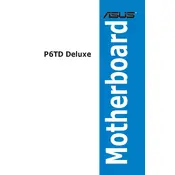 ASUS P6TD Deluxe Motherboard manual cover