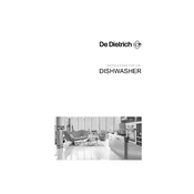 De Dietrich DVY640BE1 Dishwasher manual cover