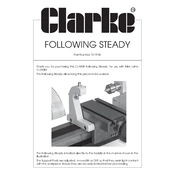 Clarke 7610746 Following Steady manual cover