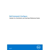 Dell Command Configure 4.X Software manual cover