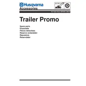 Husqvarna Trailer Promo 504795401 Trailer manual cover