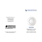 Grandstream GWN7664 Access Point manual cover