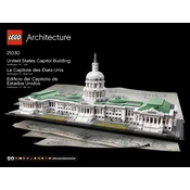 LEGO United States Capitol Building 21030 Construction Set manual cover