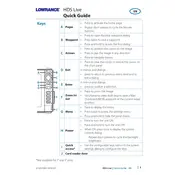 Lowrance HDS Live Fish Finder manual cover