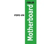 ASUS P5PE-VM Motherboard manual cover