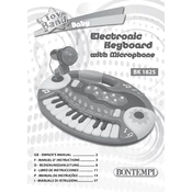 Bontempi BK 1825 Electric Keyboard manual cover