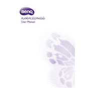 BenQ PL490 manual cover