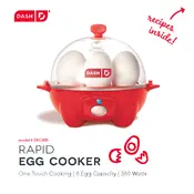 Dash DEC005 Rapid Egg Cooker manual cover