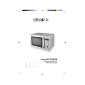 Hinari MX752GMSSE Oven manual cover