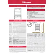 Dimplex Chrome TDTR175C Towel Rail