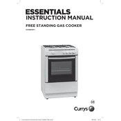 Currys Essentials CFSG60W17 manual cover