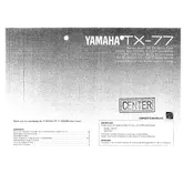 Yamaha TX-77 Tuner manual cover