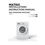 Matsui M612WM17G manual cover