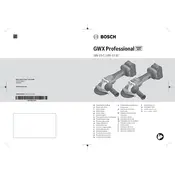 Bosch 0 601 9H6 500 Grinder manual cover